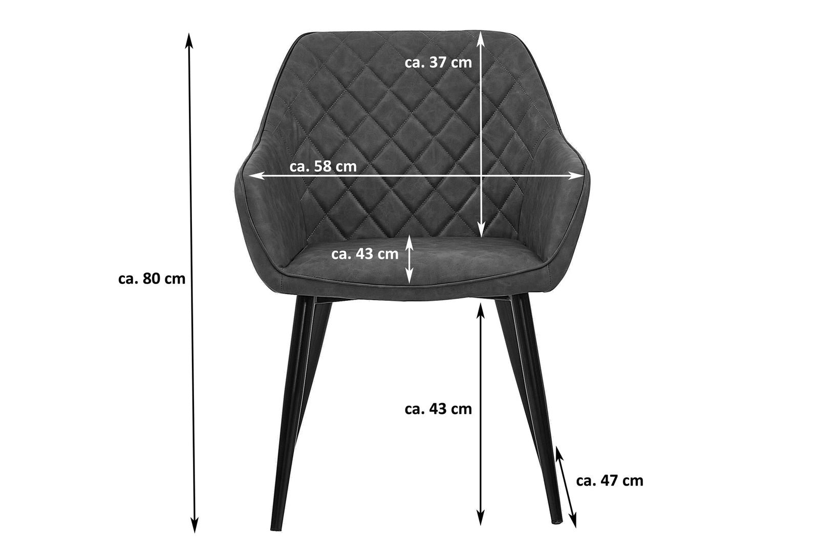 Lakazi Armlehnstuhl LASSE Produktansicht 11