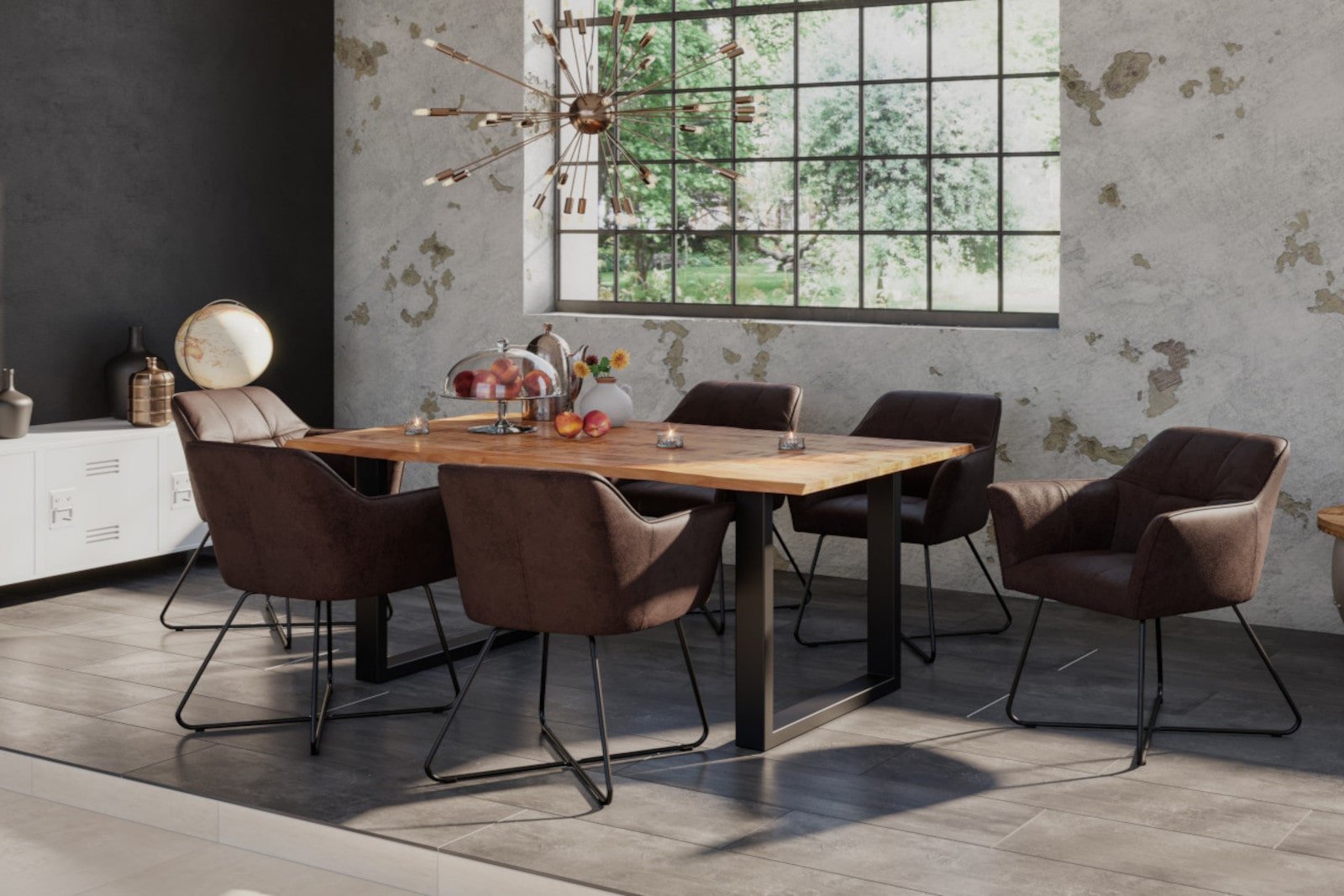 Lakazi Esstisch DORA B-Ware · 120 cm Produktansicht 4
