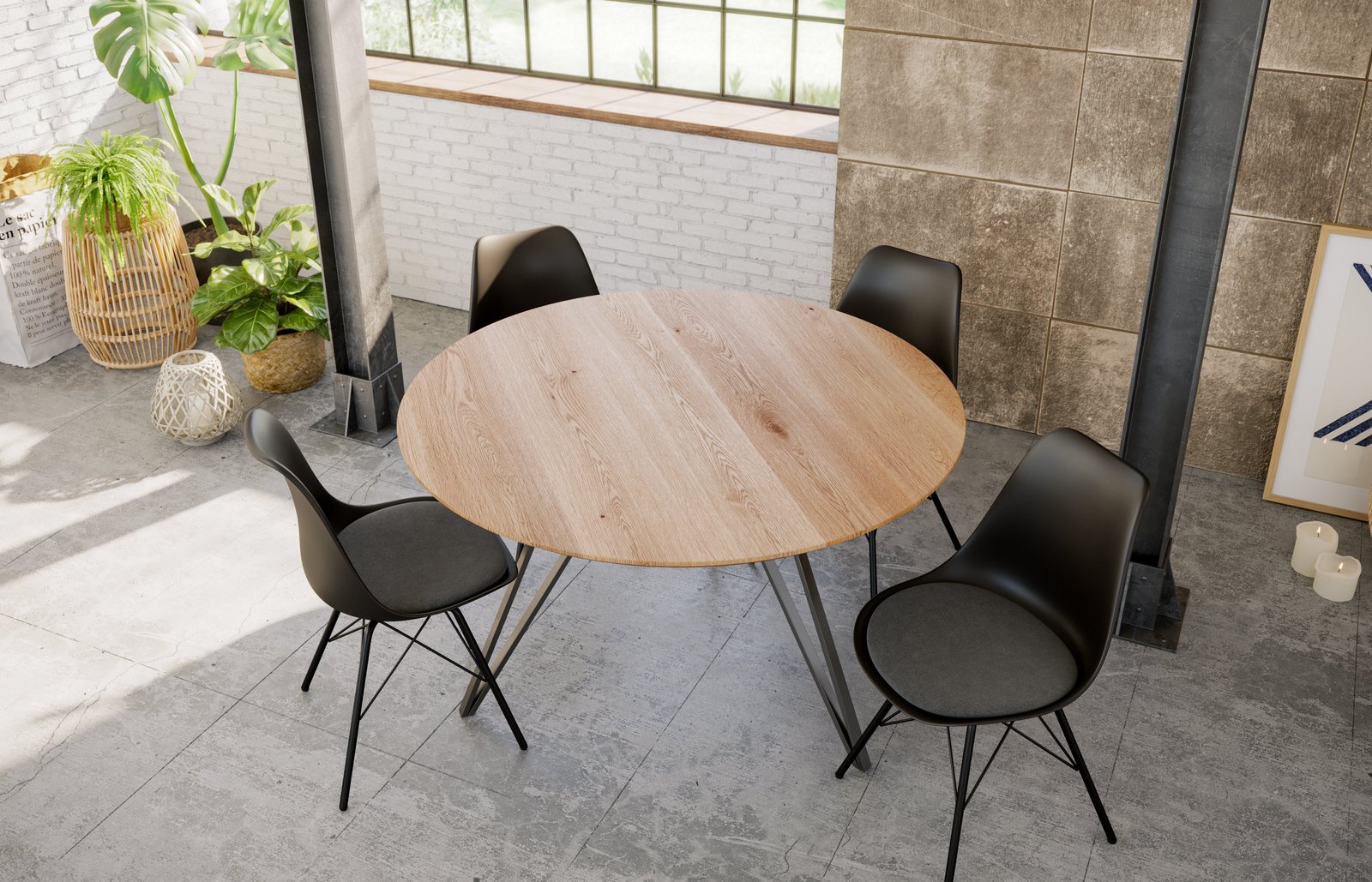 Lakazi Esstisch DREAM 100 Produktansicht 11