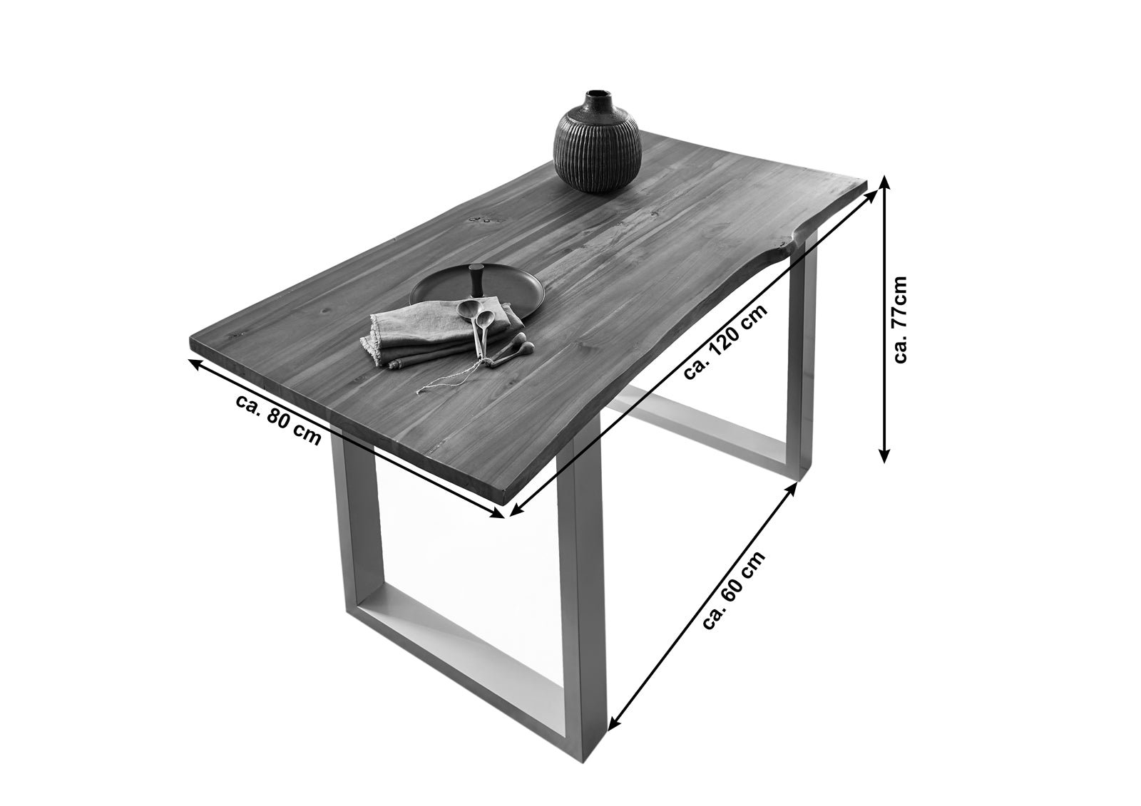 Lakazi Esstisch ESRA 120 Produktansicht 9
