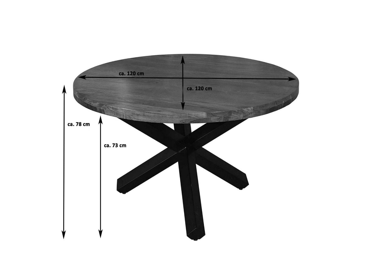 Lakazi Esstisch RUNIS B-Ware 120 Produktansicht 6