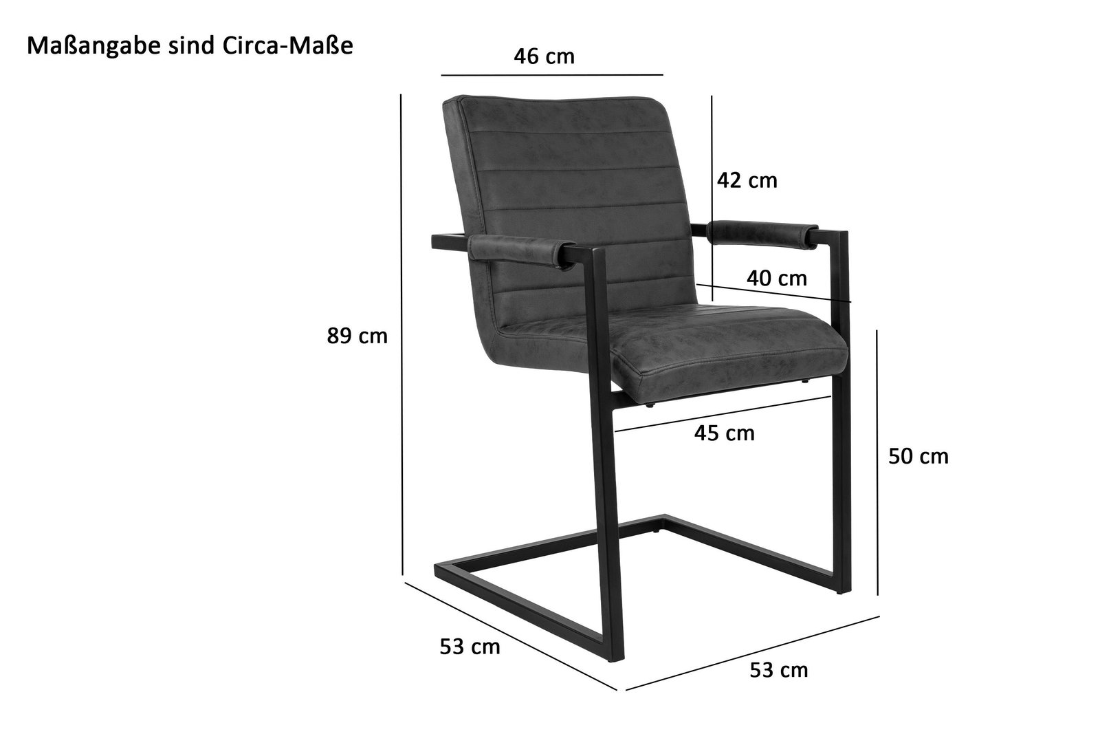 Lakazi Freischwinger PARZIVO Produktansicht 8