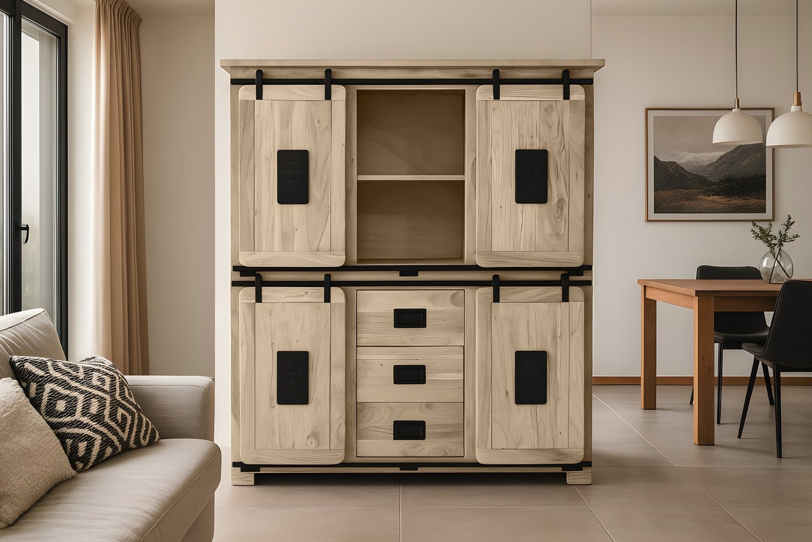Lakazi Highboard LIBRO II Produktansicht