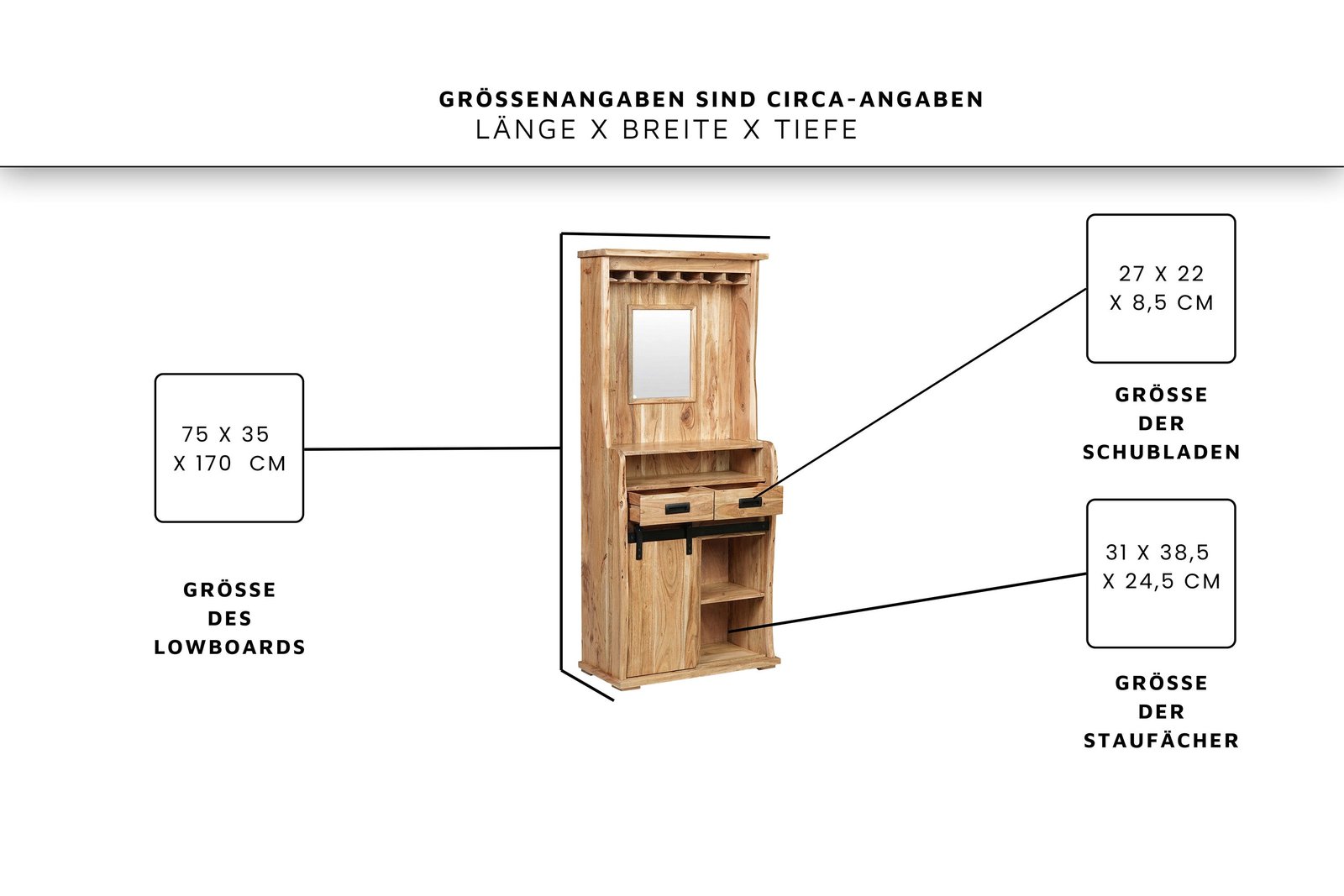 Lakazi Lian I - mit Baumkante Produktansicht 11