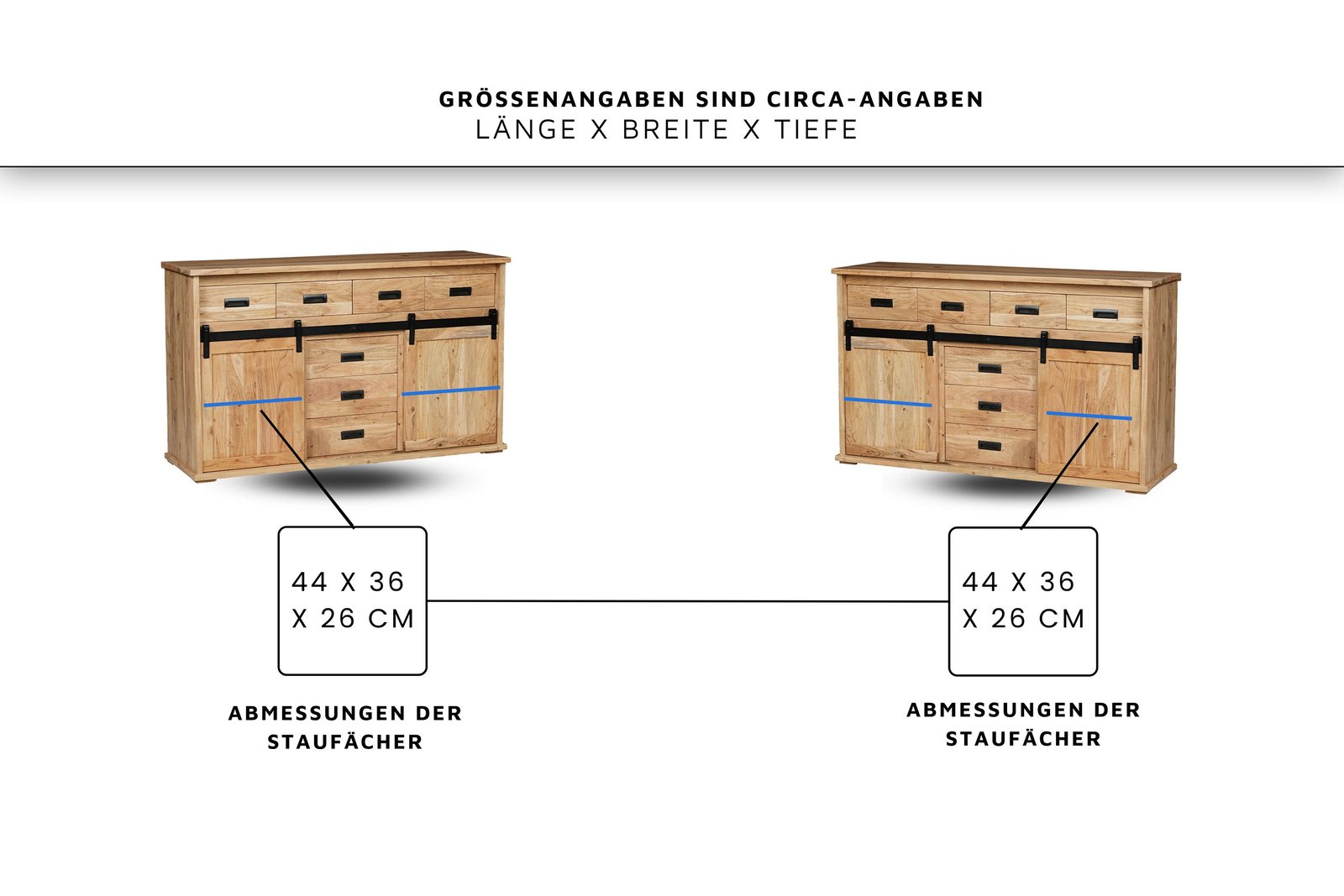 Lakazi Liano II - ohne Baumkante Produktansicht 3