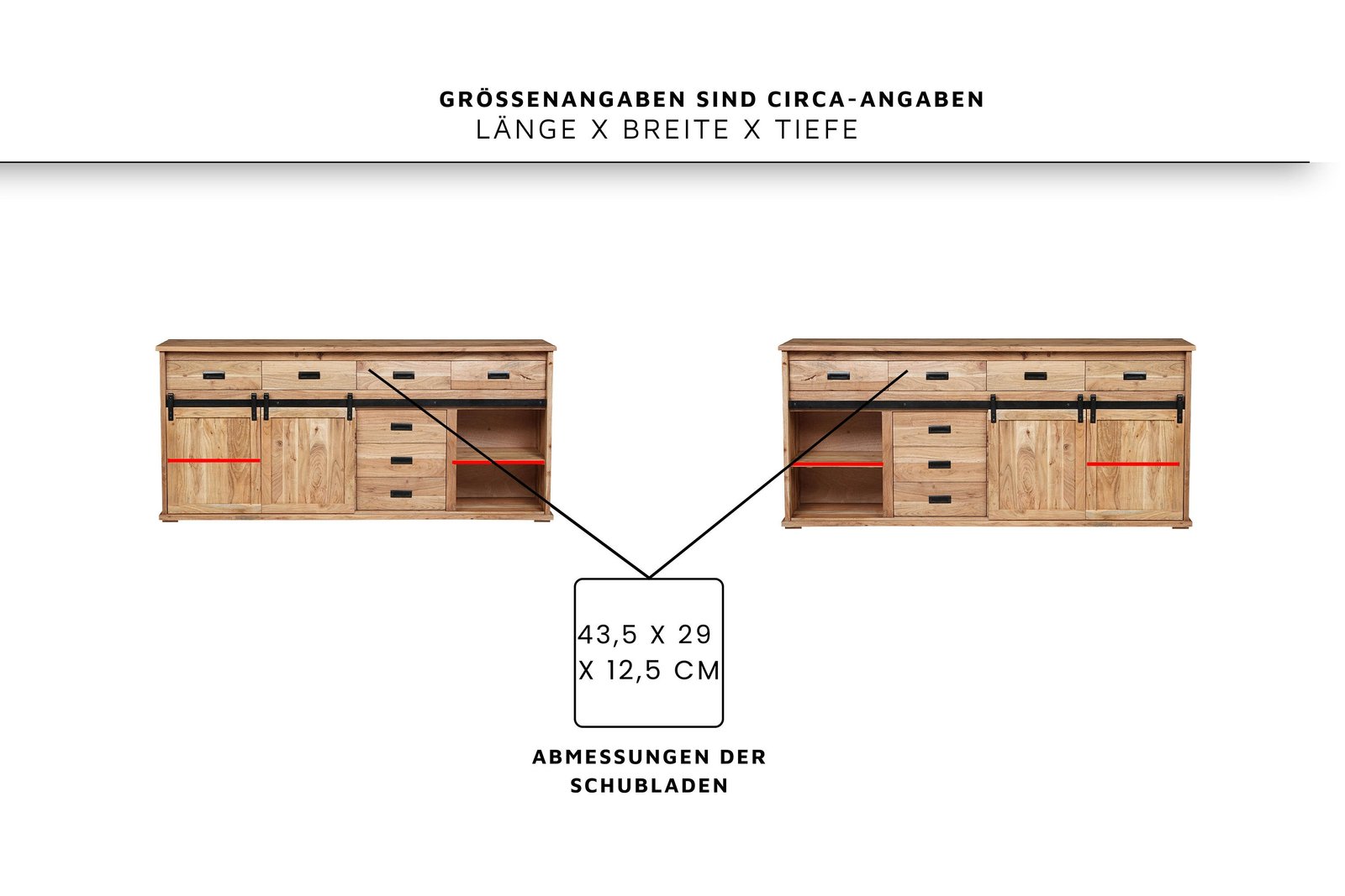 Lakazi Liano IV - ohne Baumkante Produktansicht 3