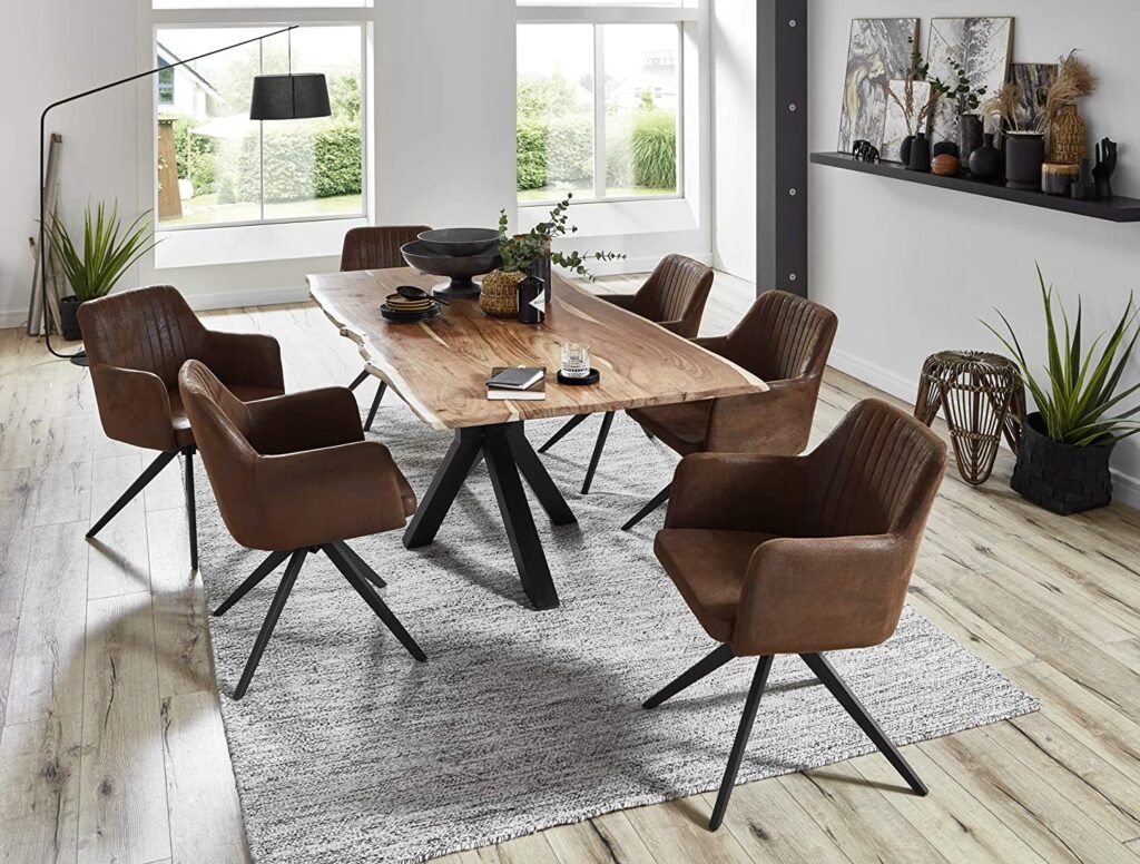 Lakazi Tischgruppe 7tlg. QUINCY Produktansicht