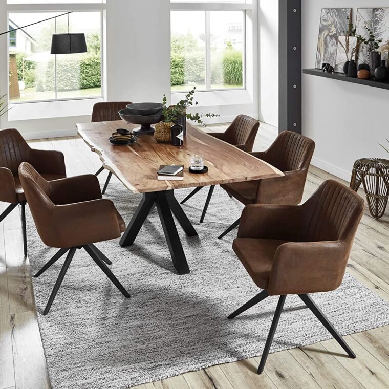 Lakazi Tischgruppe 7tlg. QUINCY Produktansicht
