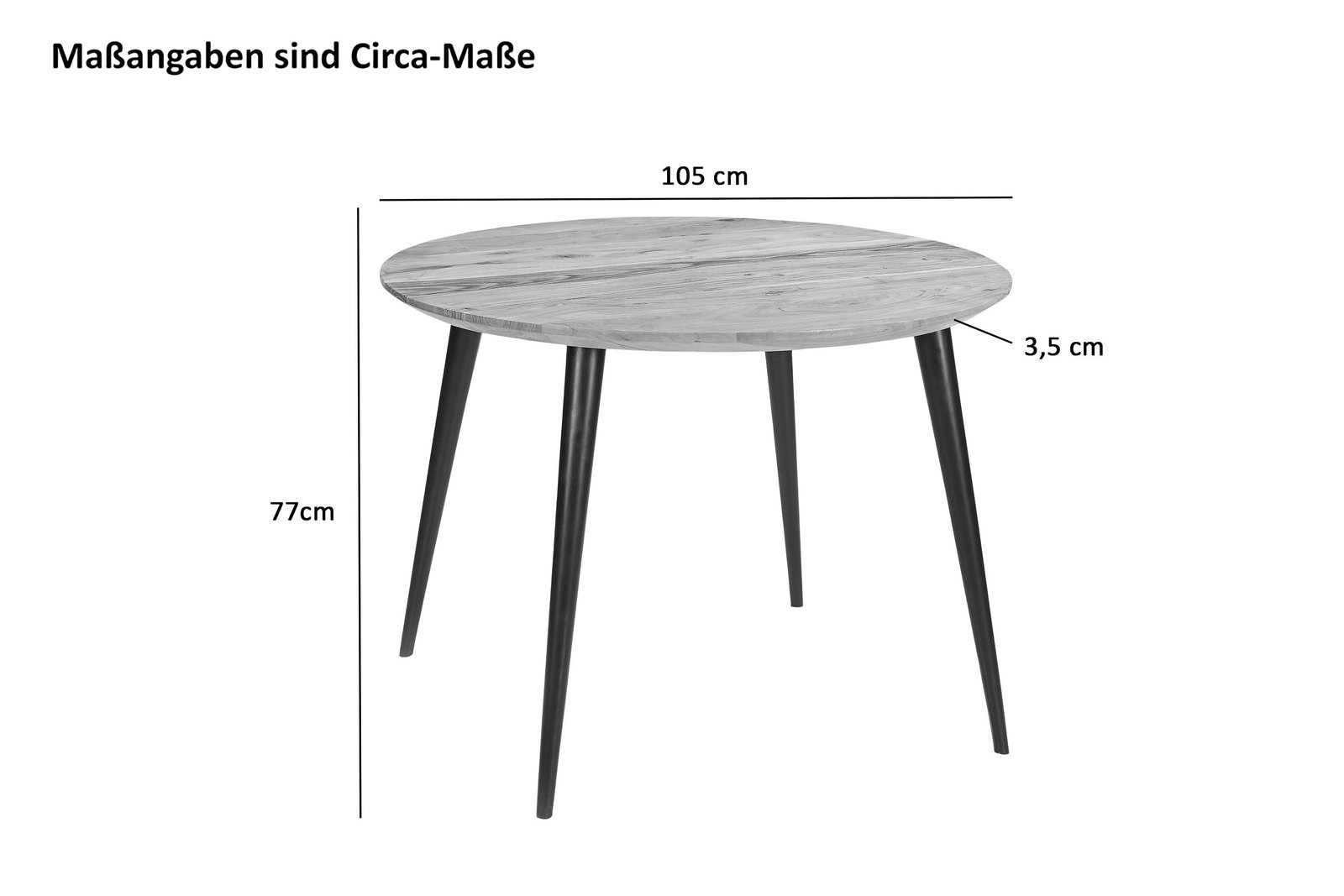 Lakazi Esstisch Cara Produktansicht 7
