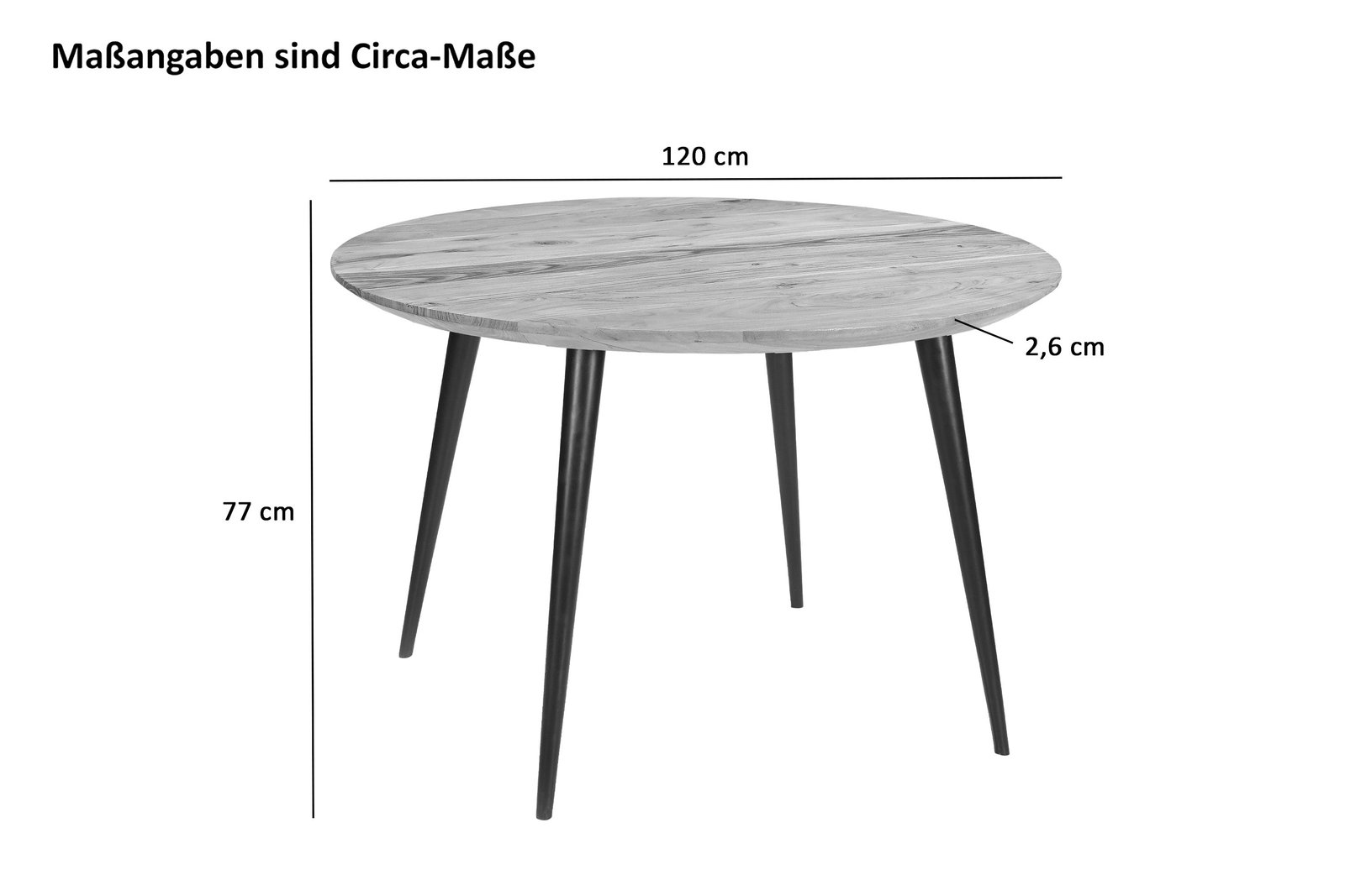 Lakazi Esstisch Cara Produktansicht 12