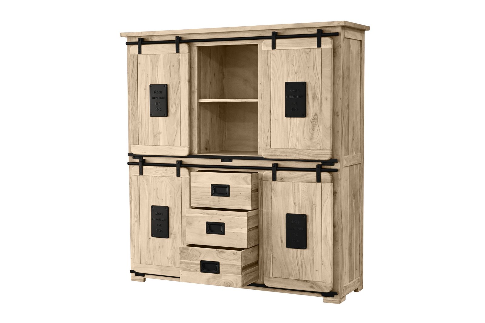 Lakazi Highboard LIBRO II Produktansicht 2