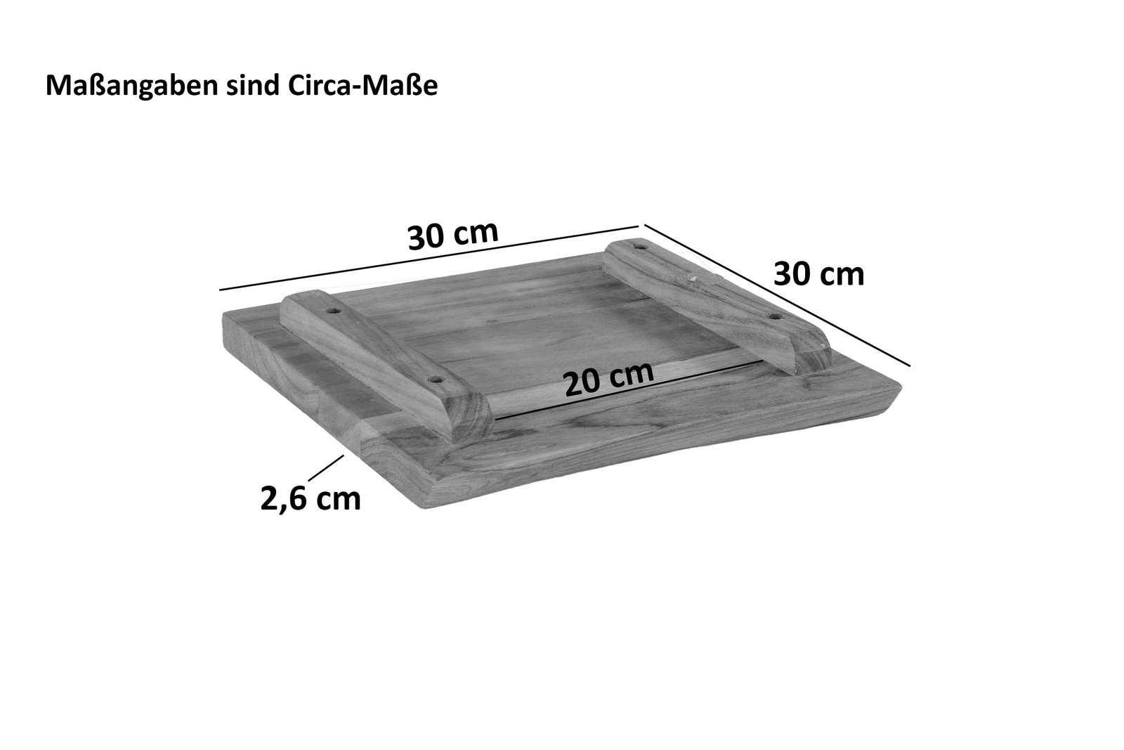 Lakazi Holzplatte ARYA 30 Produktansicht 5